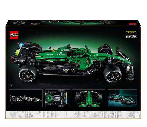 LEGO TECHNIC 42240 Bolid F1® Aston Martin Aramco AMR25 - 1537162 - zdjęcie 4